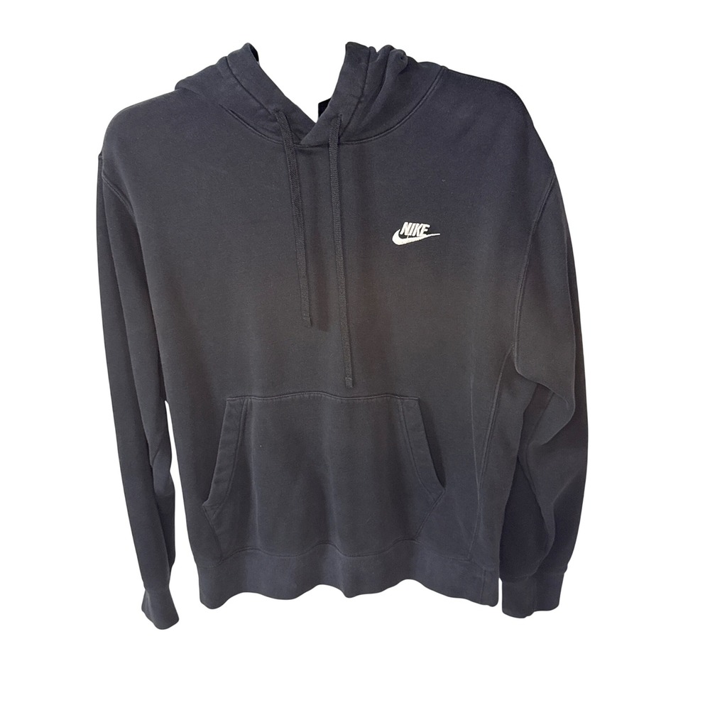 Nike Mens Sportswear Club Fleece Hoodie Black BV2654-010‎ Medium